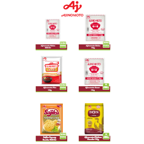 

ANEKA PRODUK AJINOMOTO MICIN, MASAKO KALDU, SAORI SAUS TIRAM, SAORI SAUS TERIYAKI & TEPUNG SERBAGUNA