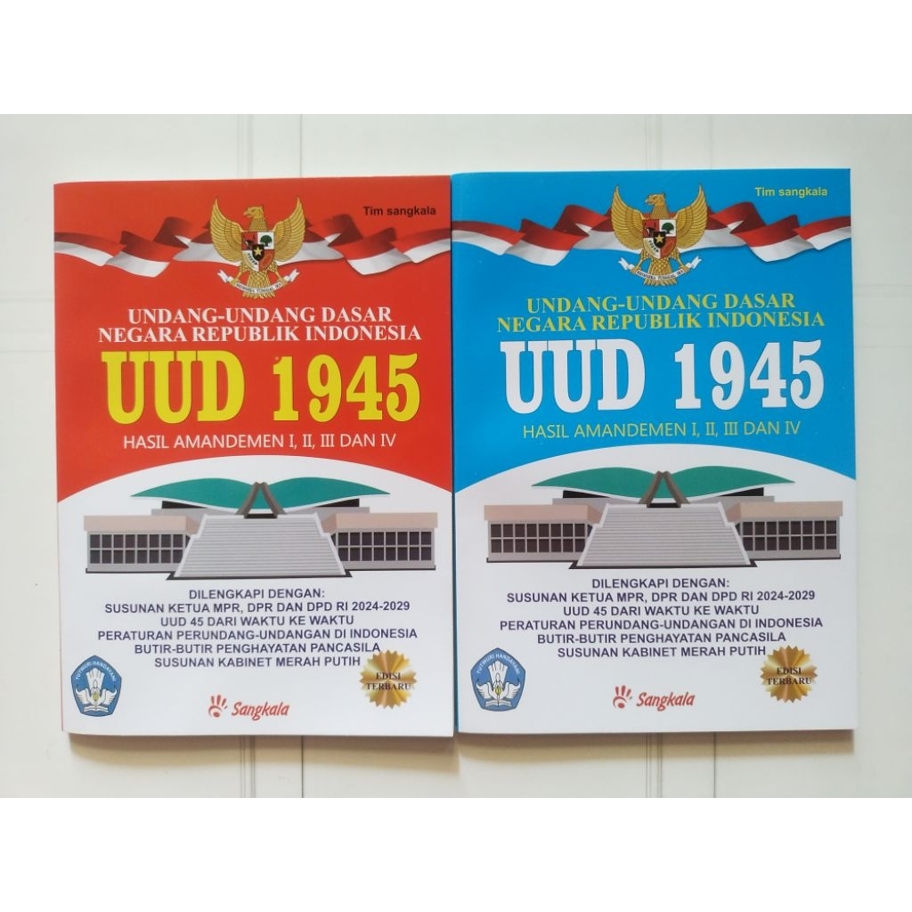 UUD 1945 DAN HASIL AMANDEMEN 1, 2, 3 DAN 4