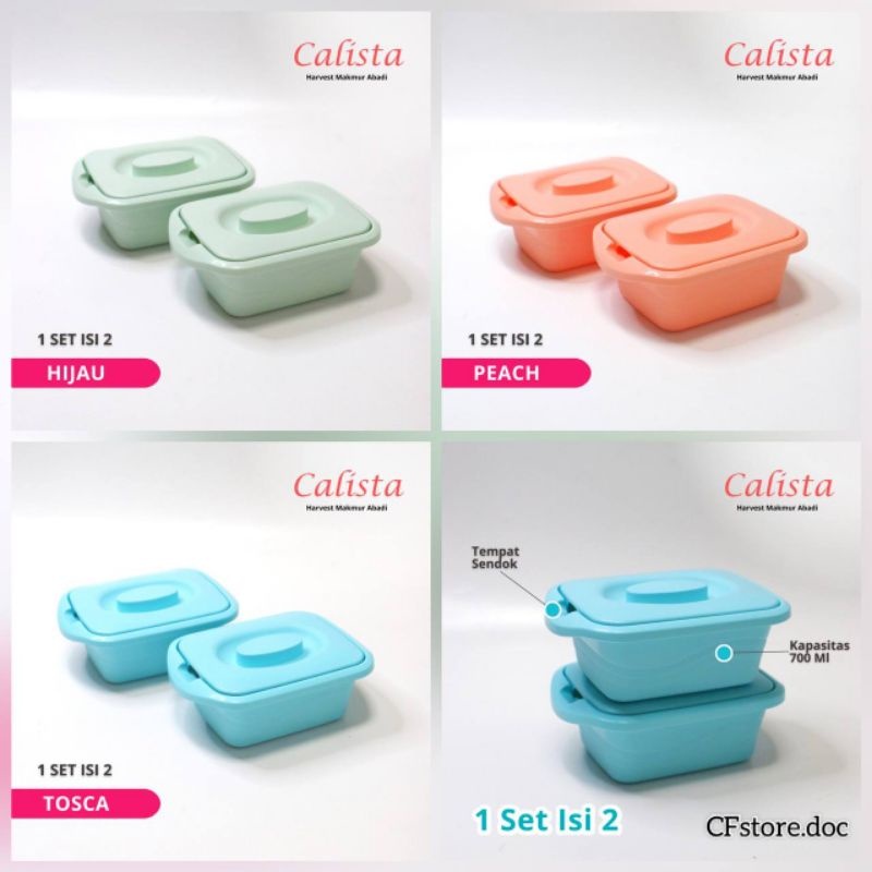 lotus square calista warna random