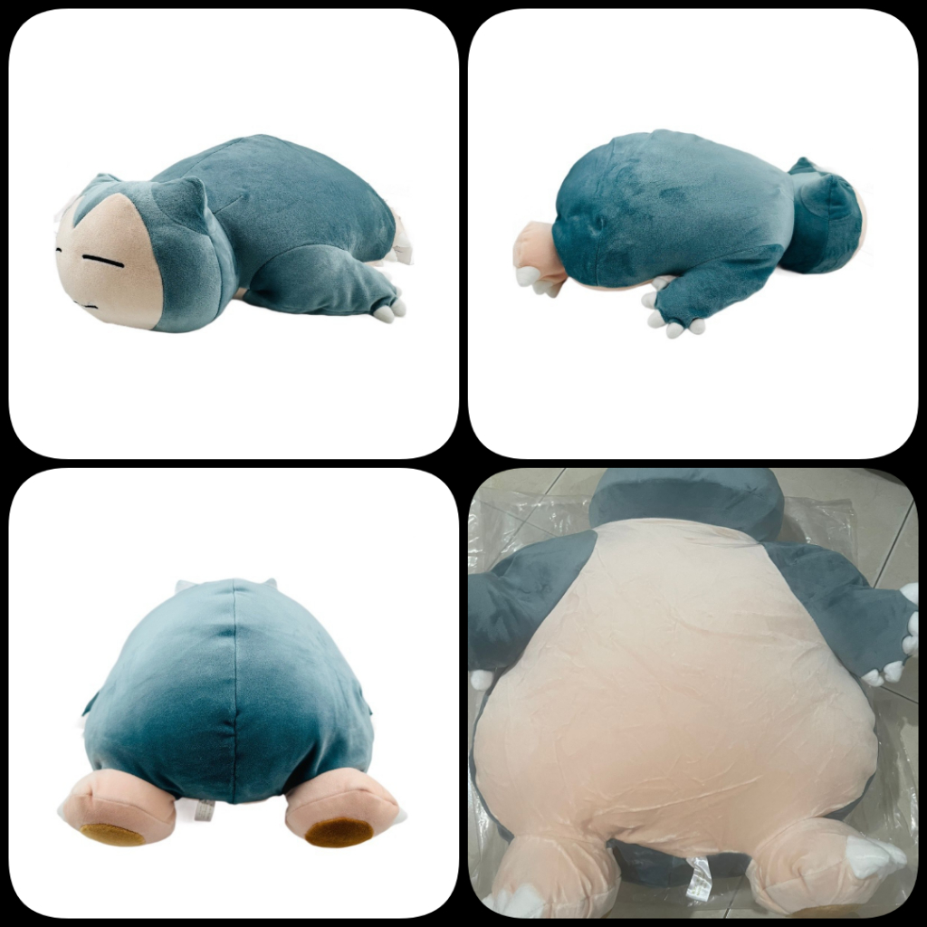 Boneka Snorlax 40cm x 46cm Boneka Pokemon Bantal Snorlax Boneka Snorlax 80cm Boneka Pokemon