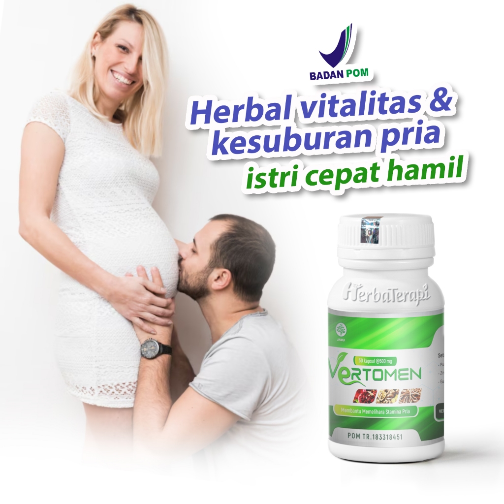 Vertomen obat herbal penyubur sperma pria