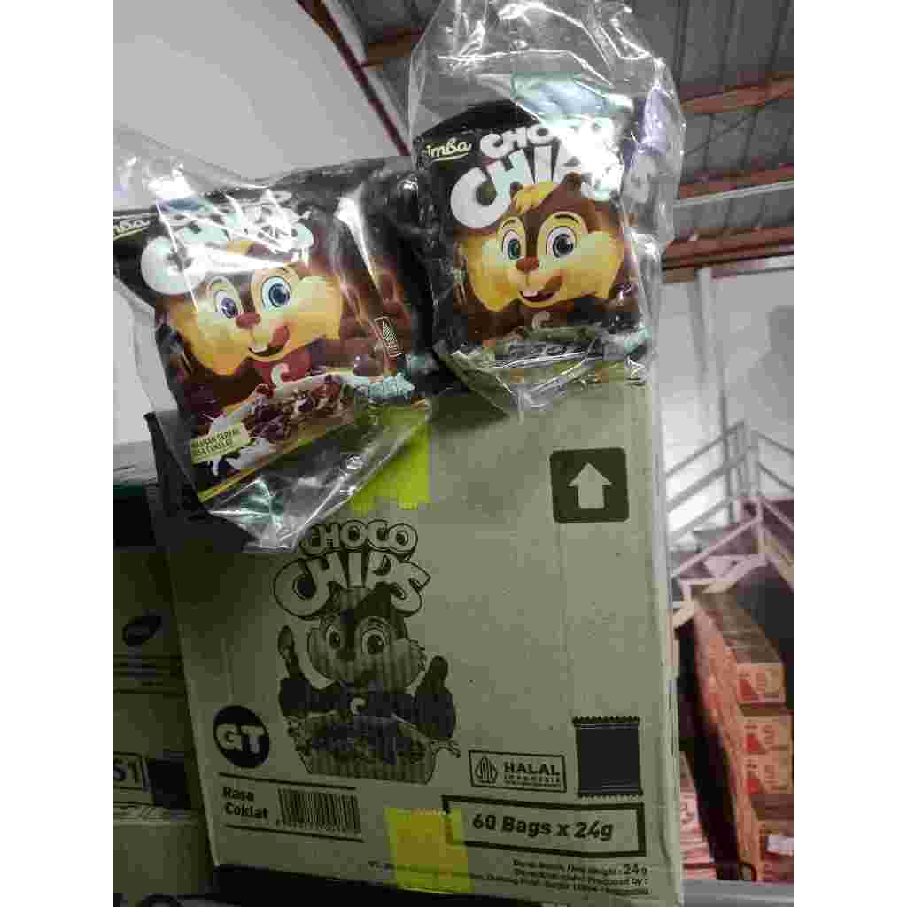 

Sehati Snack - Camilan Simba Choco Chips Cokelat | 12GR 1pack (10pcs)