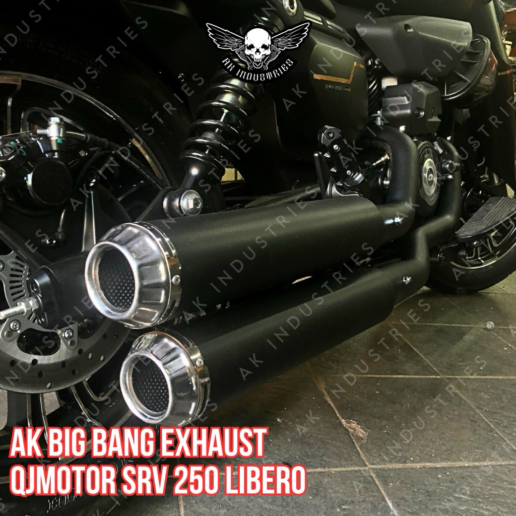 Knalpot QJ SRV Libero 250 - Big Bang