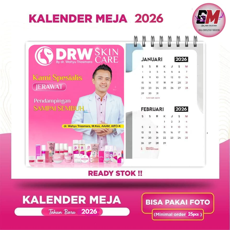

Kalender drw 2026/kalender drw skincare/kalender custom
