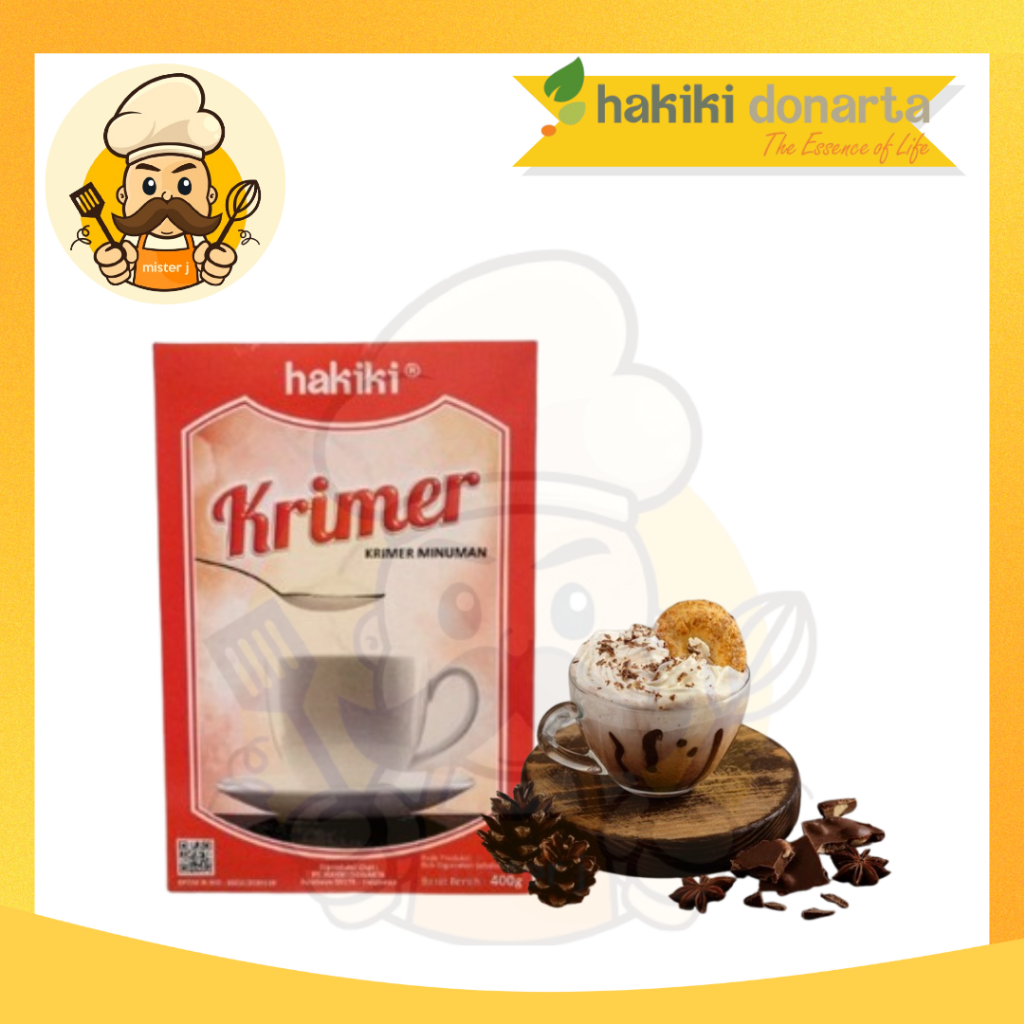 Hakiki Krimer Bubuk | Kemasan Box 400g | Krimer Powder Minuman