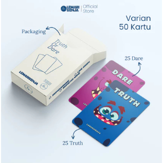 HARGA BERSAHABAT| Lemari Senja - Kartu Permainan - edisi  kartu deep talk card game seperti truth or