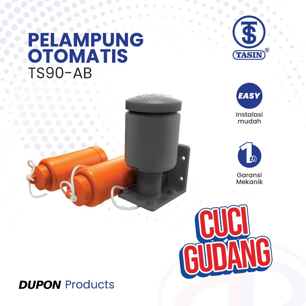 TASIN TS90-AB FLOAT SWITCH Pelampung Air Otomatis Tandon Tower Radar