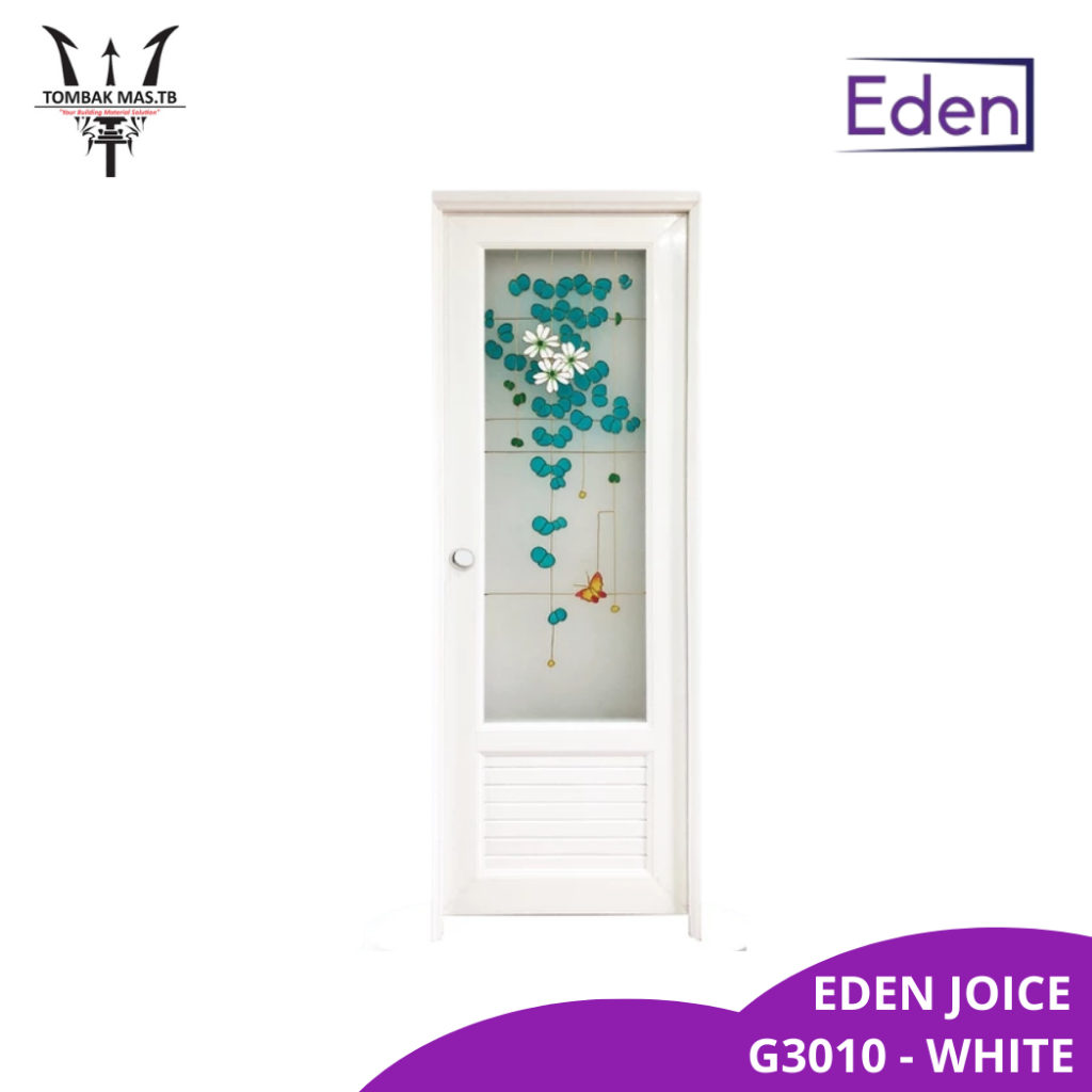PINTU UPVC EDEN JOICE G3010 - PUTIH