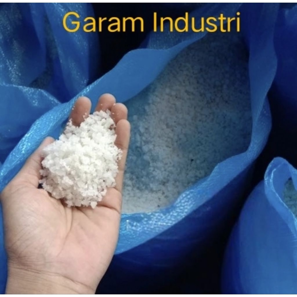 

Garam industri/garam kasar non yudium kemasan 10 Kg & 20 Kg