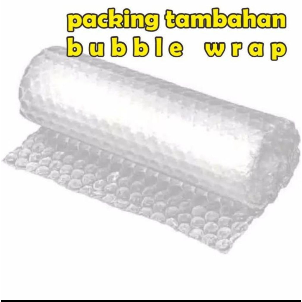 

Extra Bubble Wrap Untuk Tambahan Packing Agar Tidak Mudah Pecah