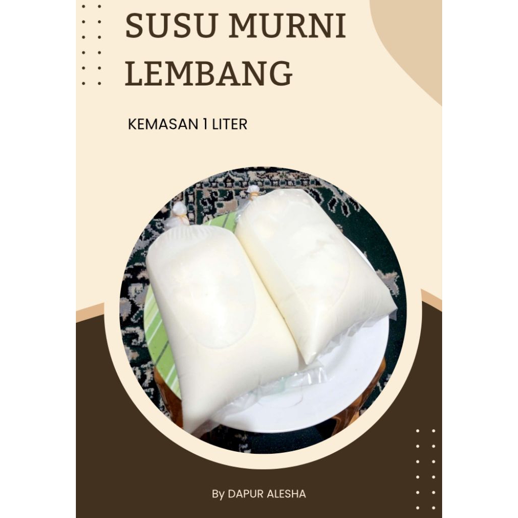 Susu Murni Lembang Kemasan 1 Liter