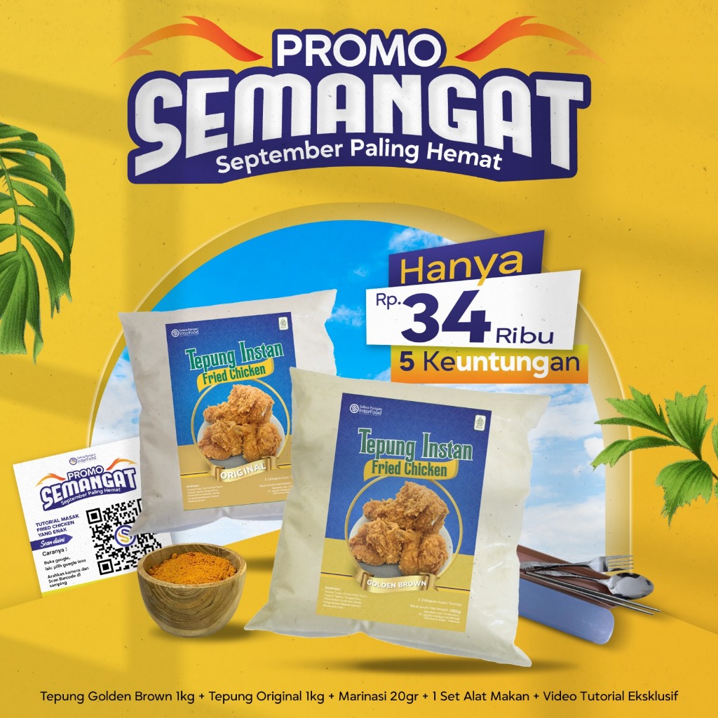 

Selera Pangan Interfood Promo SEMANGAT (September Paling Hemat)