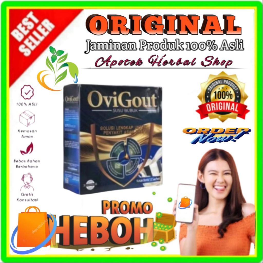 

Ovigout Original Susu Atasi Asam Urat Dan Tulang Nyeri Sendi BPOM