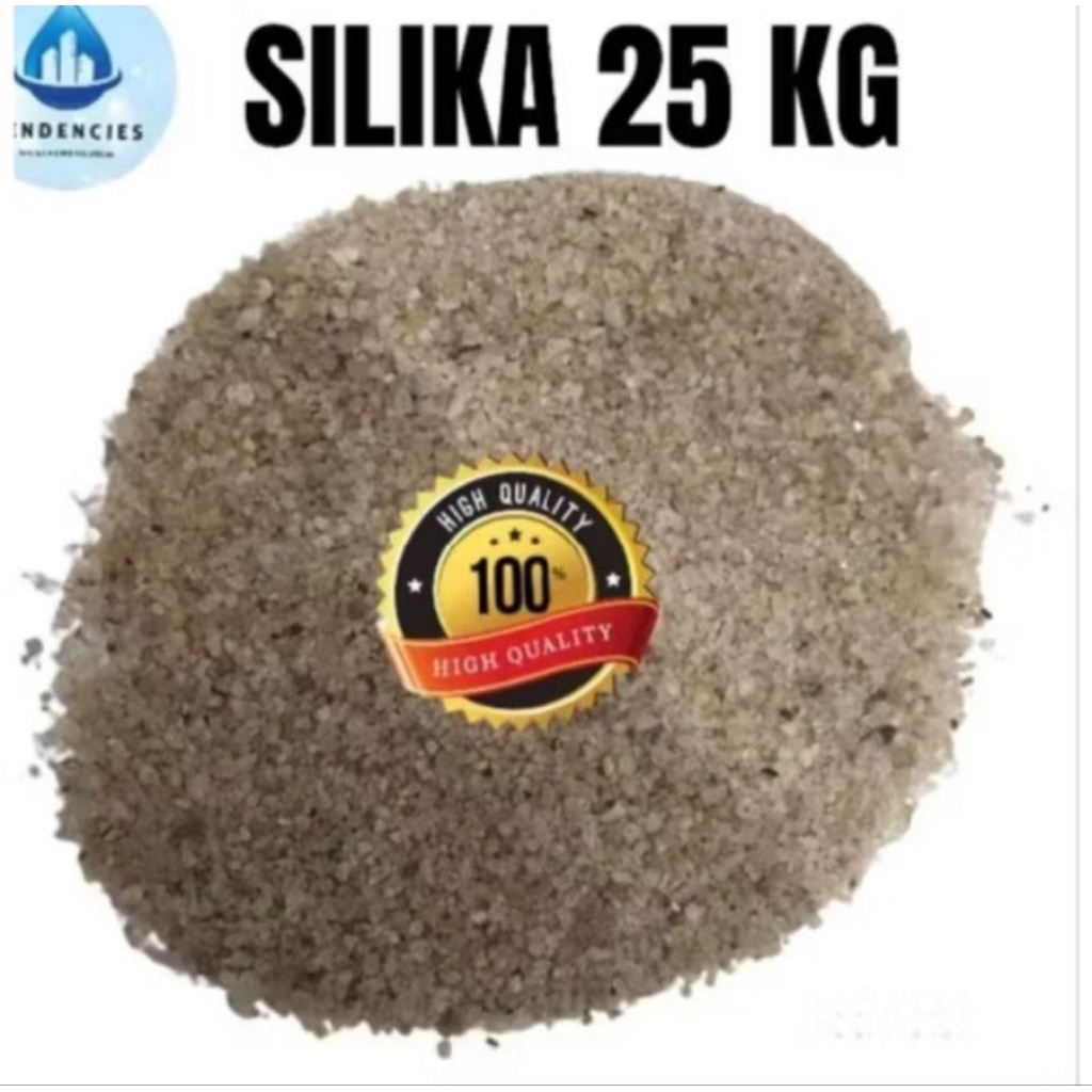 Pasir silika 25 KG/Silika Pasir mesh 14-20/Media filter Air/Media filter