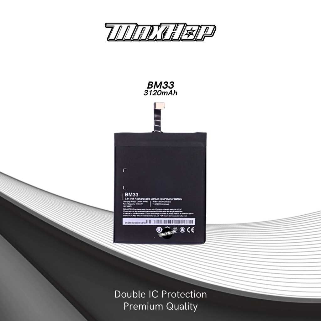 Baterai Mi4i / BM33 Batre BM 33 Battery Handphone MI4I