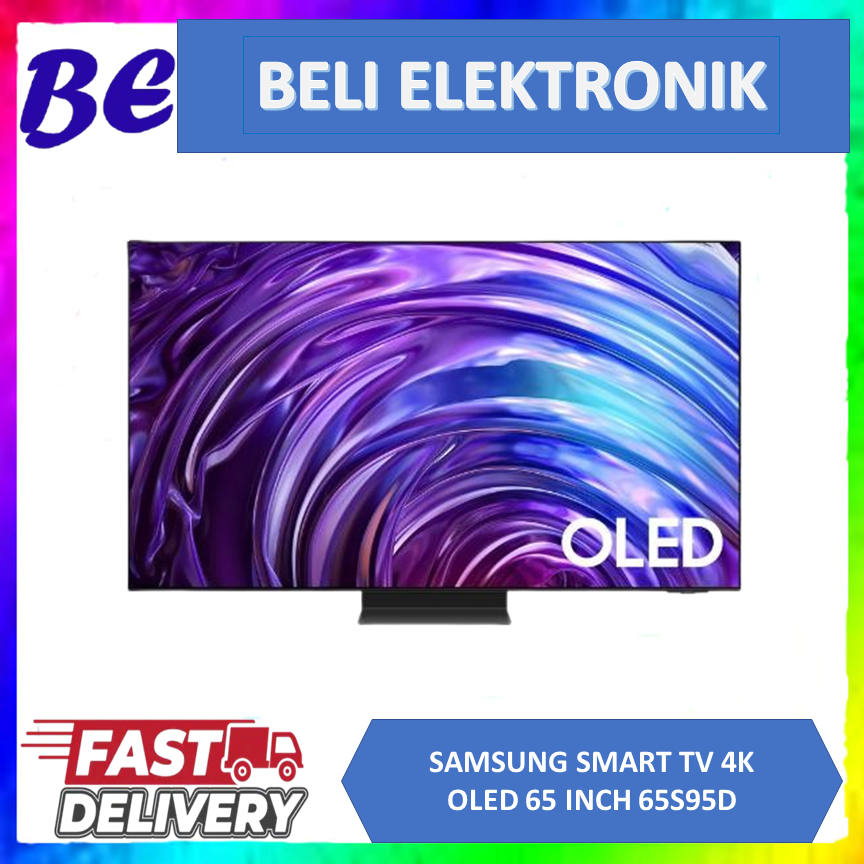 TV SAMSUNG 65S95D OLED 65INCH UHD 4K W/OLED GLARE FREE SMART TV 2024 // 65S95C