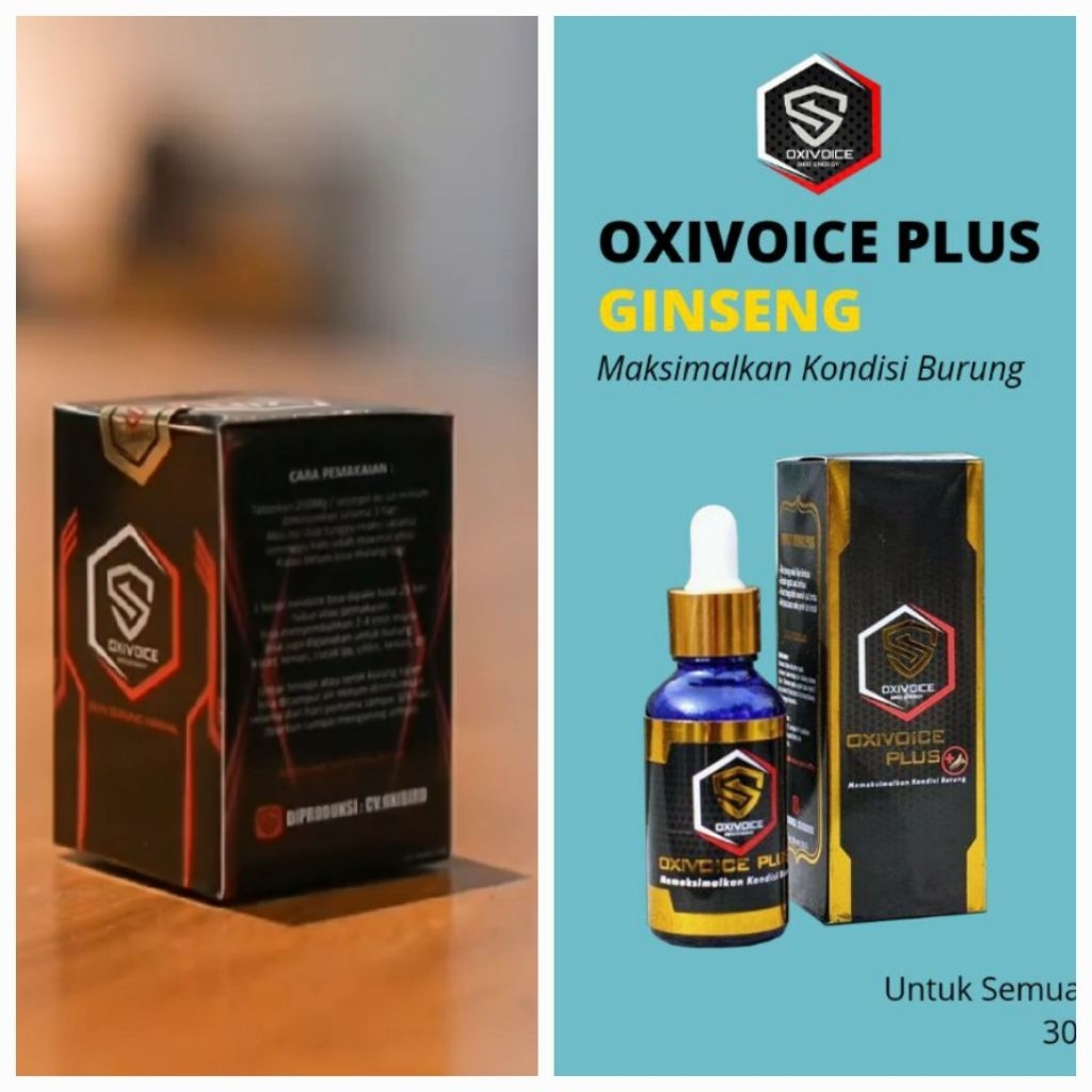 PAKET VITAMIN OXIVOICE Original Oxivoice Plus dan Oxivoice Energy