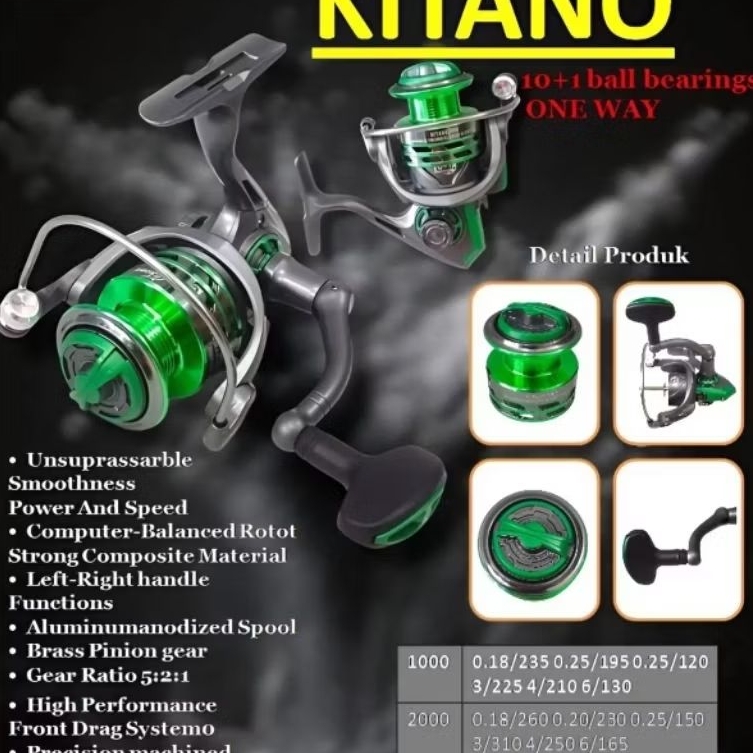 KOBE KITANO 1000 REEL PANCUNG ONE WAY