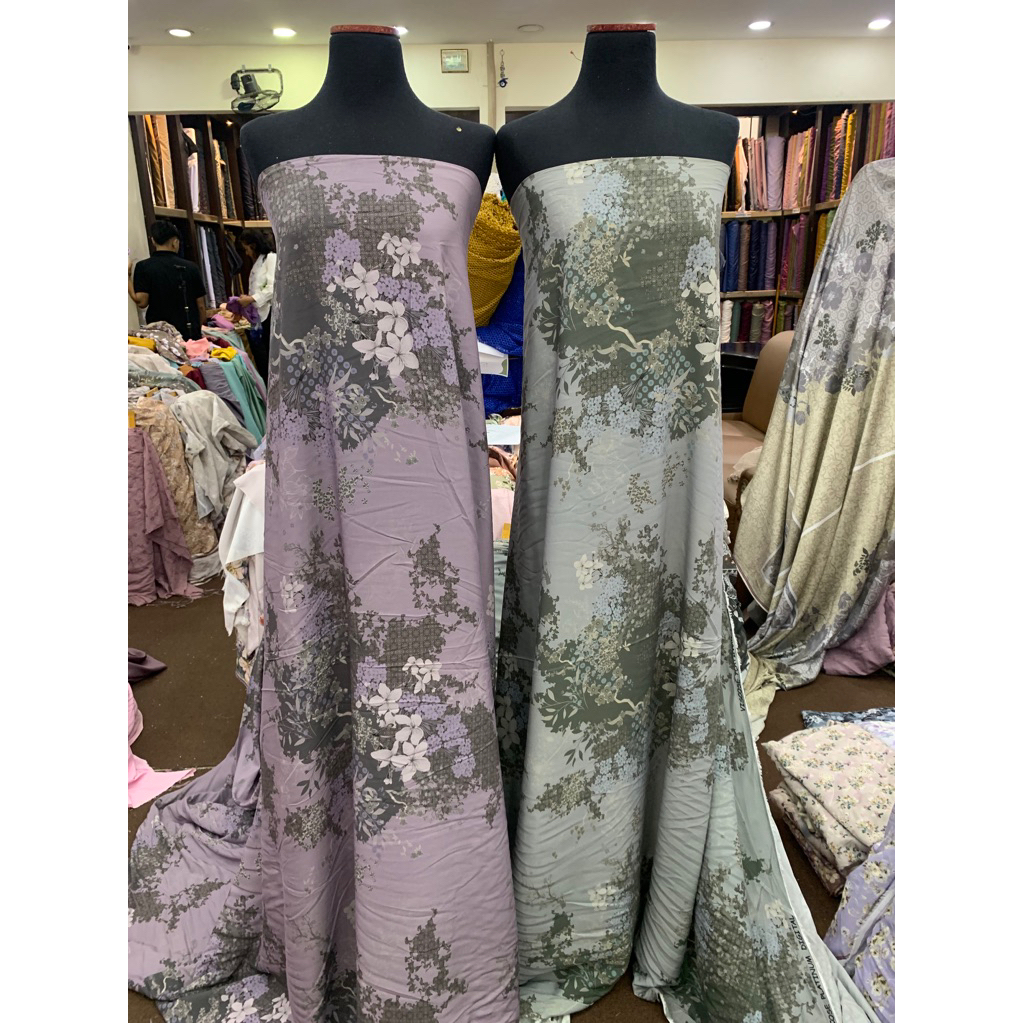 RAYON VISCOSE/BAHAN KAIN RAYON MOTIF