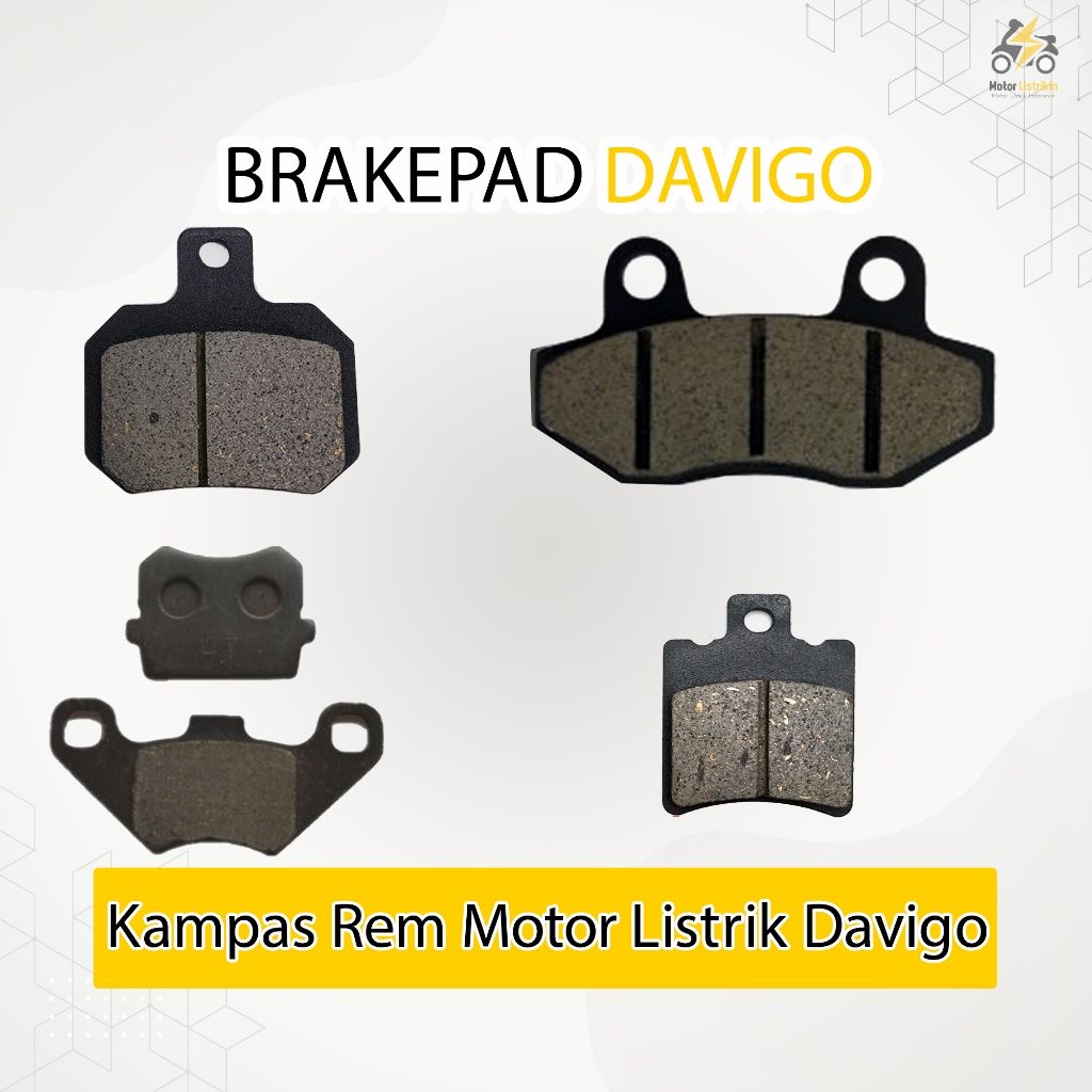 Kampas Rem Motor Listrik Davigo