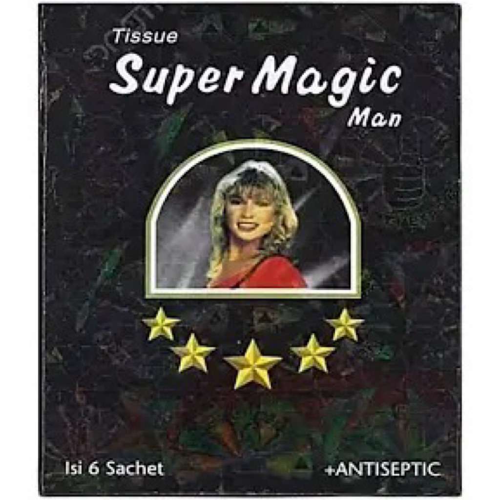 Tisu Magic Power asli - tissue antiseptic untuk pria - wanita | aroma original tahan lama 1 Box isi 