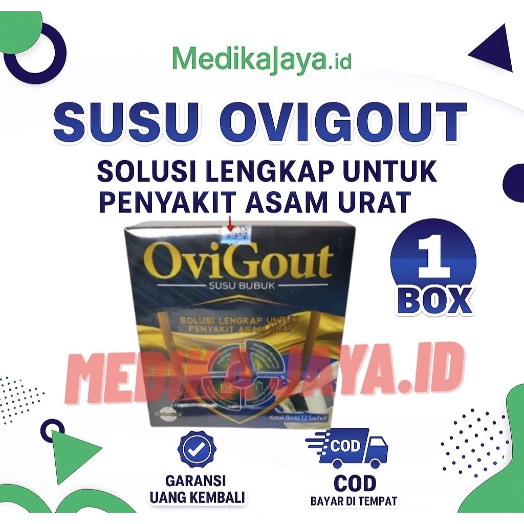 

OVIGOUT MILK SUSU ASLI ORIGINAL OBAT ASAM URAT NYERI SENDI KOLESTROL