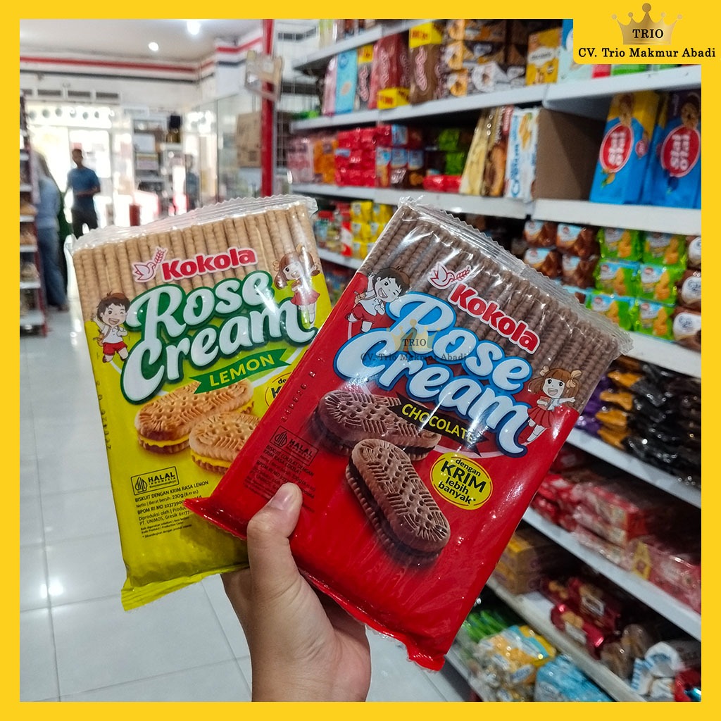 

Kokola Rose Cream Cokelat 230g Biskuit Renyah || Kokola Biskuit Cokelat Rose Cream 230g Renyah