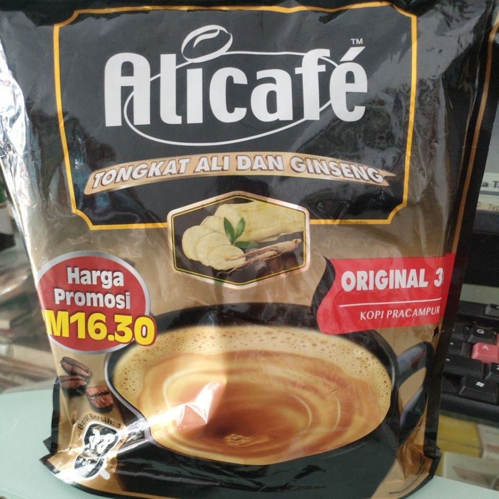 Alicafe Kopi Tongkat Ali  dan Ginseng Original