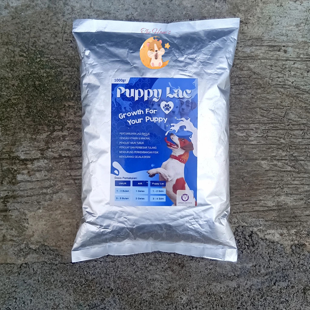 (The Ham's) SUSU ANJING PUPPY LAC 1 KG - Puppylac Susu Anjing Berkualitas