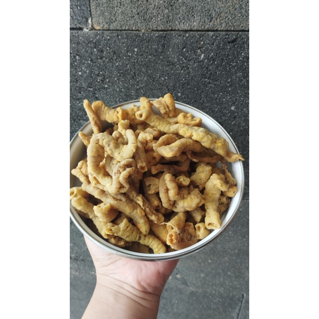 

Premium Usus Crispy Jumbo berempah. Asin gurih kriuk dan tidak amis