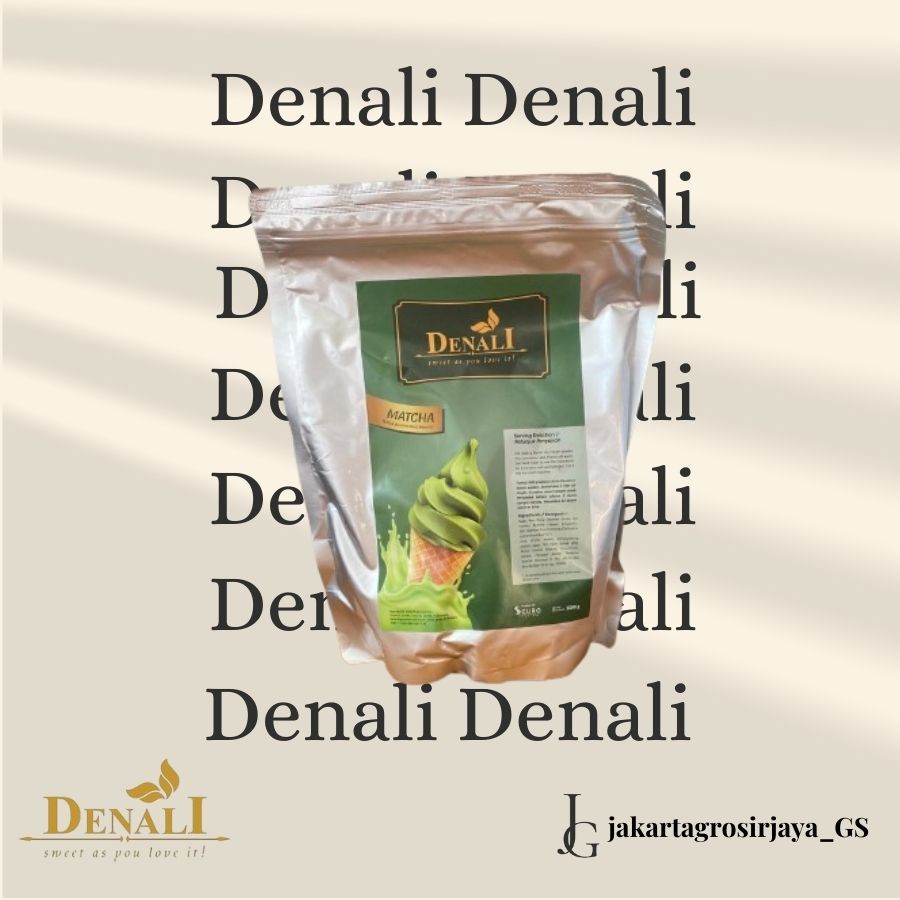 

Denali Ice Cream Powder Matcha 1000gr - Ice Cream Matcha Bubuk 1kg