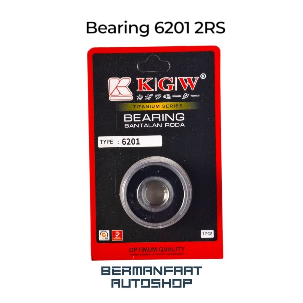 Bearing 6201 2RS KGW