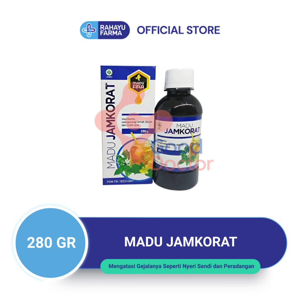 MADU JAMKORAT - Madu Jamkorat Asli Original Obat Jamu Madu Penurun Kolesterol dan Asam Urat