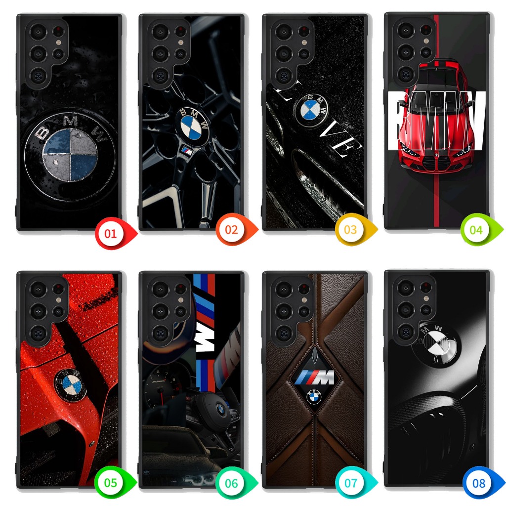 Case Samsung Galaxy S25 S24 S23 S22 S21 S20 Note 20 Ultra Plus FE Edge BMW IC0100 Casing
