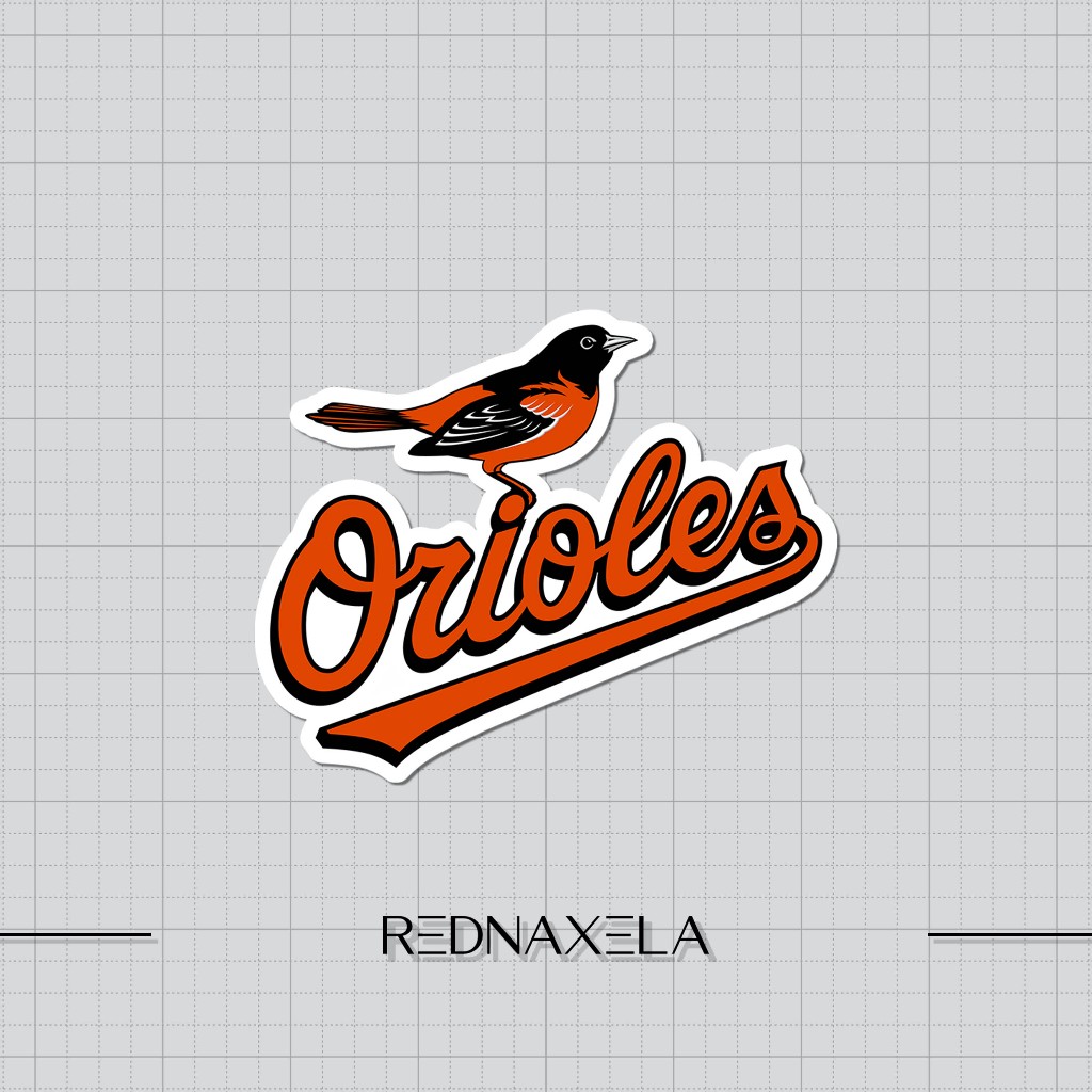 

Stiker Vinyl Baltimore Orioles Logo #1 Baseball Stiker Koper Outdoor Stiker Laptop Waterproof Sticker