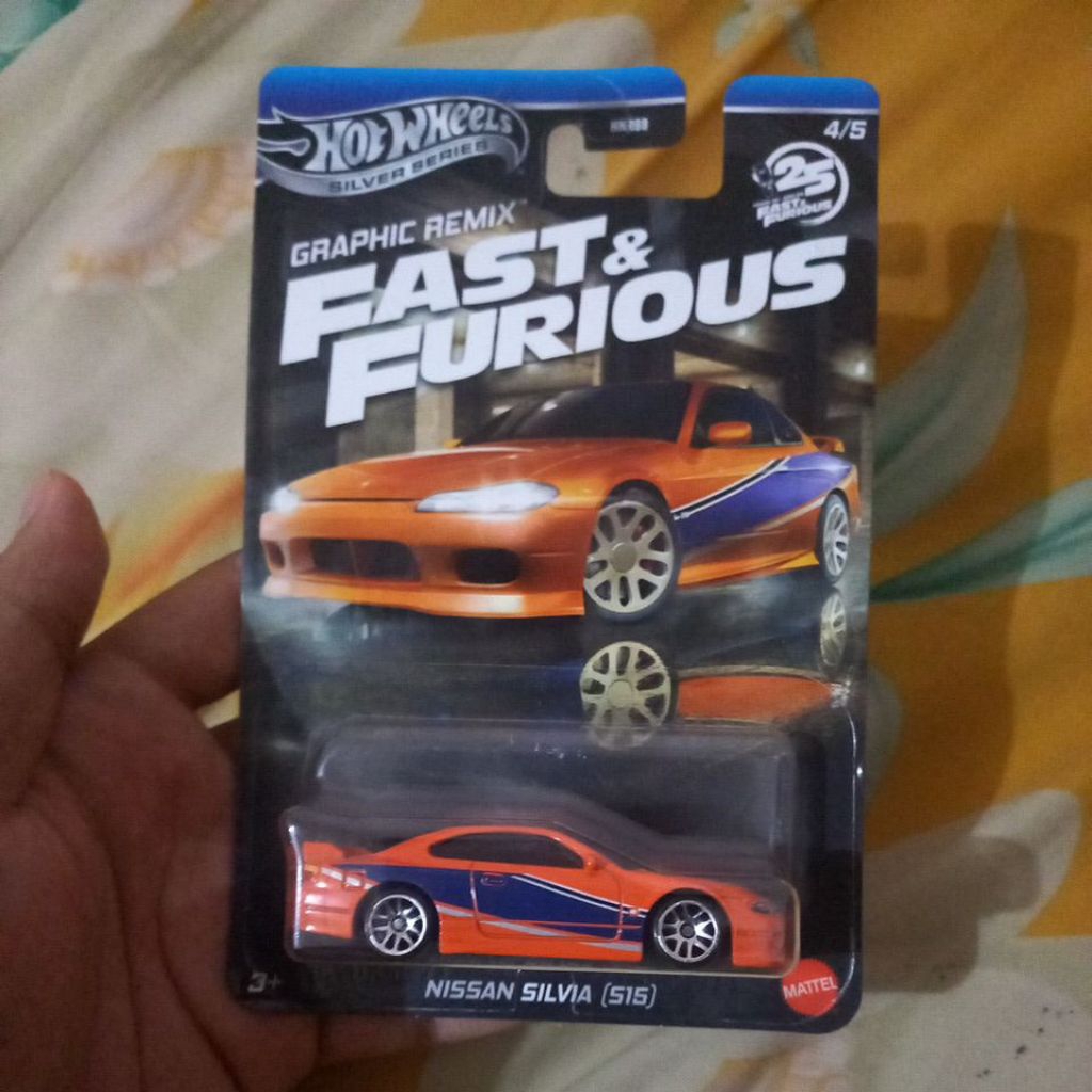 Hotwheels Nissan Silvia S15 Fast And Furious