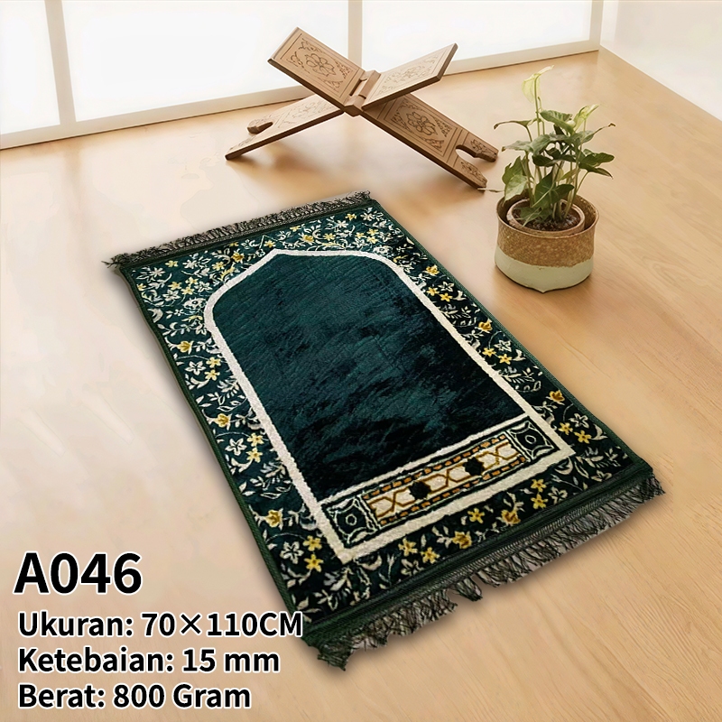 Sajadah TermurahElegan Mozaik Awet Ready Stock Tebal Motif Viral Sholat Multifungsi Terlaris Lebaran