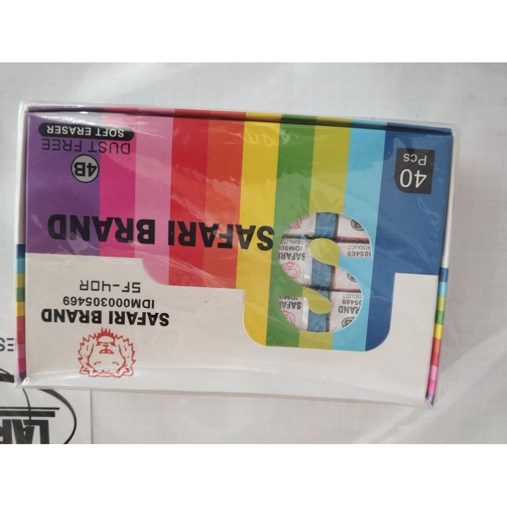 

Eraser STIP Colour Safari isi (40pc)