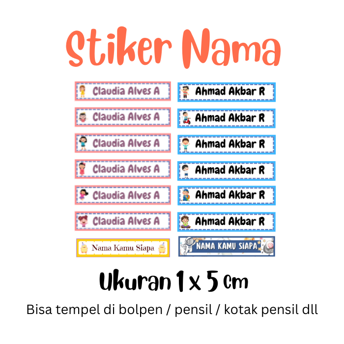 

Label Nama Stiker Nama Pulpen Stiker Nama Pensil Sticker Pulpen Pensil Stiker Nama Kelas
