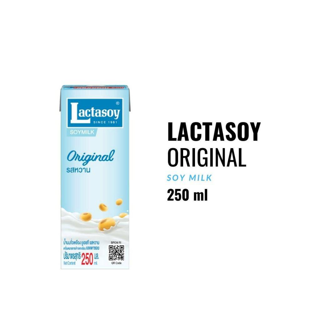

Lactasoy Soy Milk Original 250 ml | ED : 01/10/2025 | 100% ORIGINAL | SUSU KACANG KEDELAI