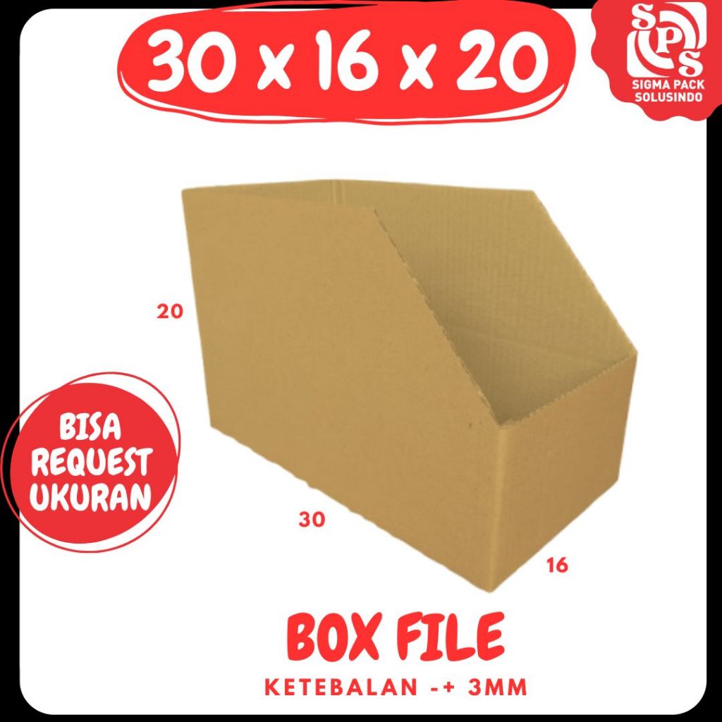 

Box File 30x16x20 Folder Map Box Bin Arsip Storage Box Bin Box Folder Bindex Partisi Bondex Map