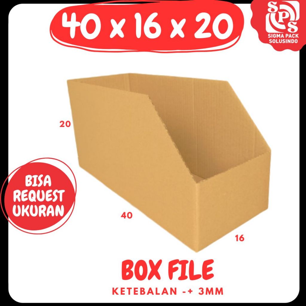 

bin box 40x16x20 Folder Map Box Bin Arsip Storage Box Folder file Partisi Bondex Map zigma shop