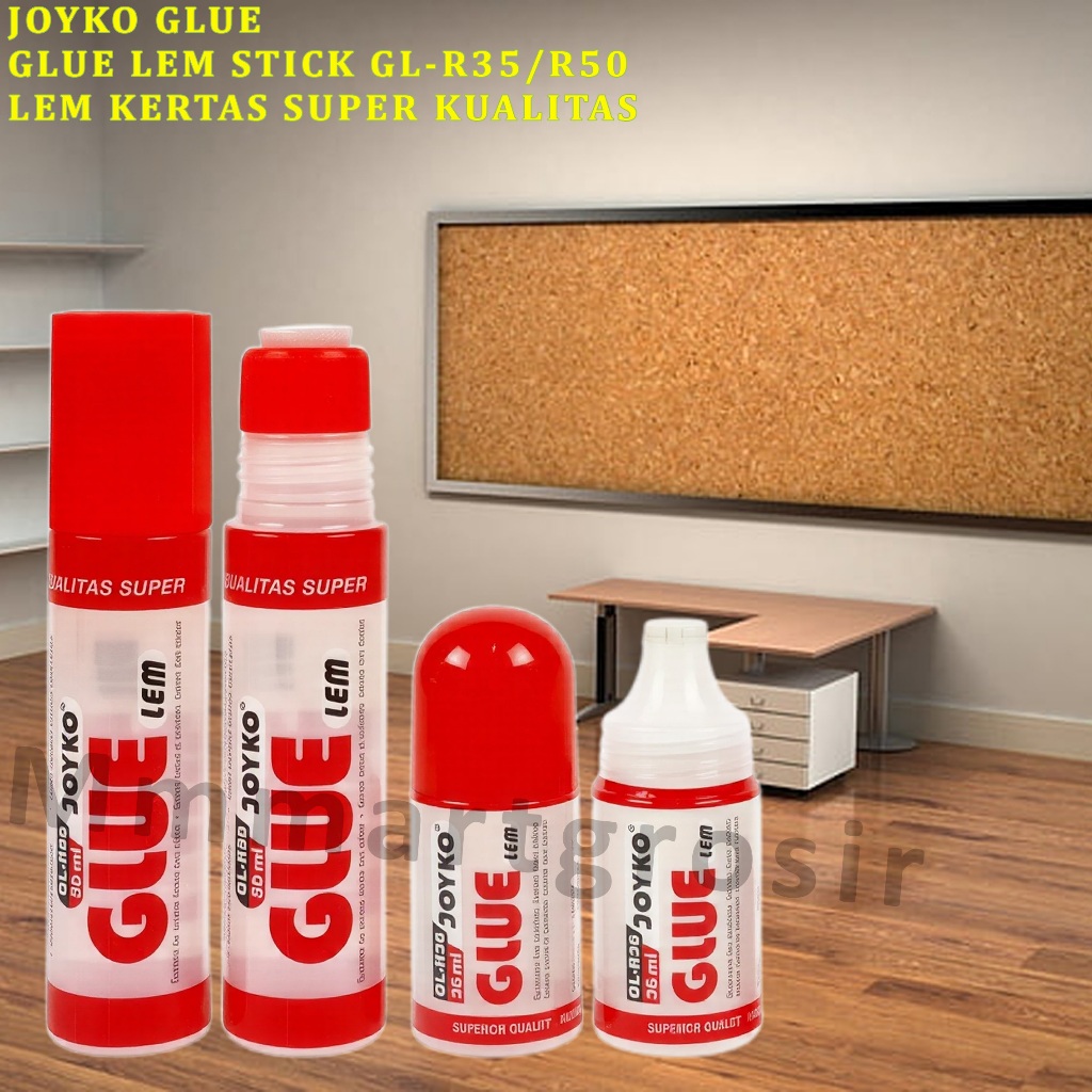 

Joyko / Lem Kertas Super Kualitas / Glue Lem Stick / GL-R35 & GL-R50
