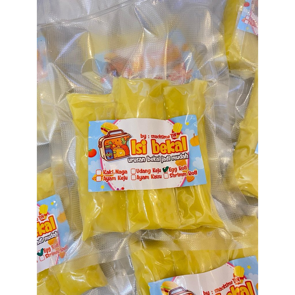 

Egg Chickeen Roll (Olahan Ayam) Homade Isi 3 Lenjer ‼️