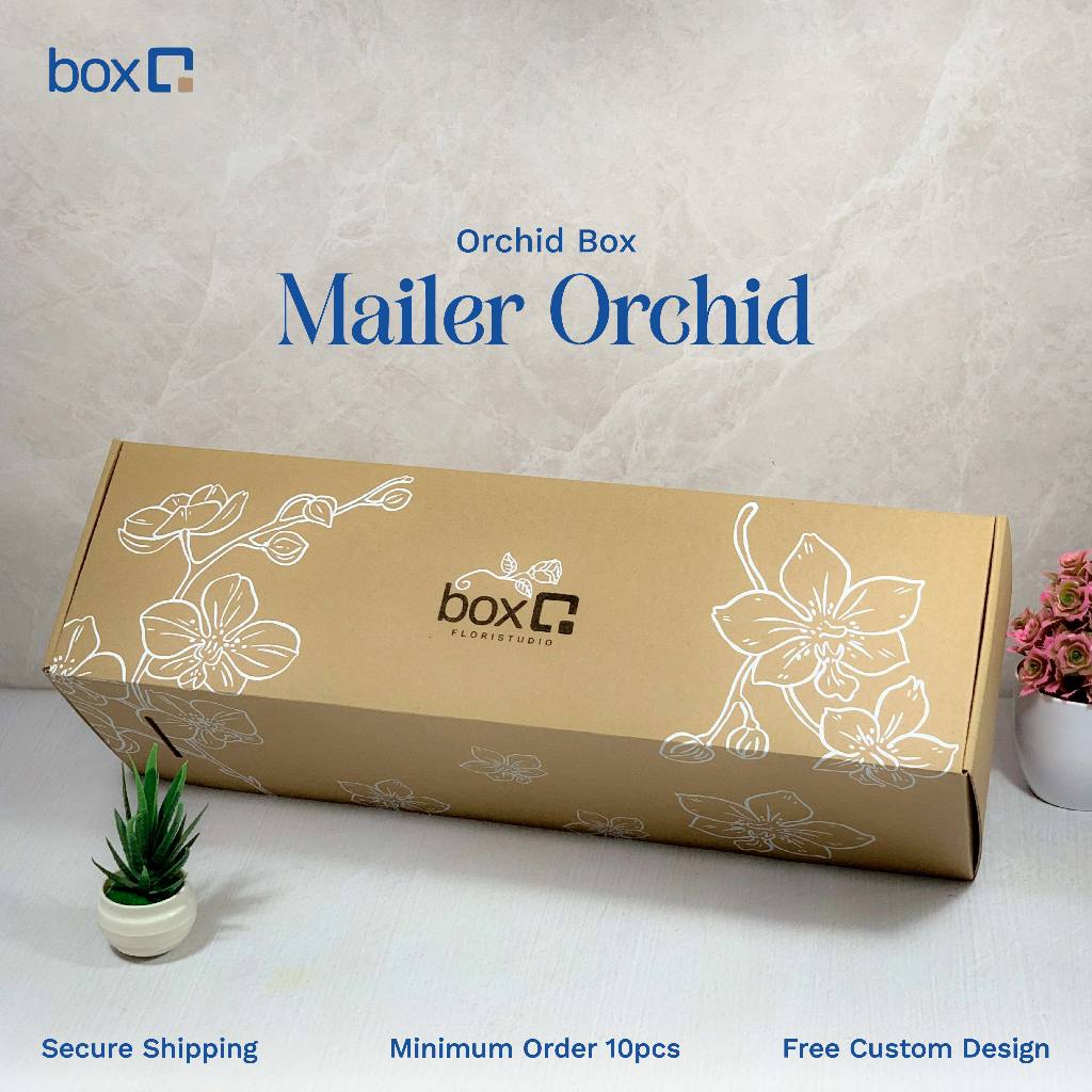 

Box Anggrek / Kotak Kardus Pengiriman Bunga – Aman untuk Florist & Gift