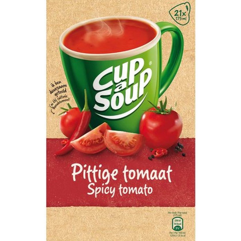 

Holland Unox Cup a Soup Spicy Tomato - Sup Tomat Pedas - 1 sachet 175ml