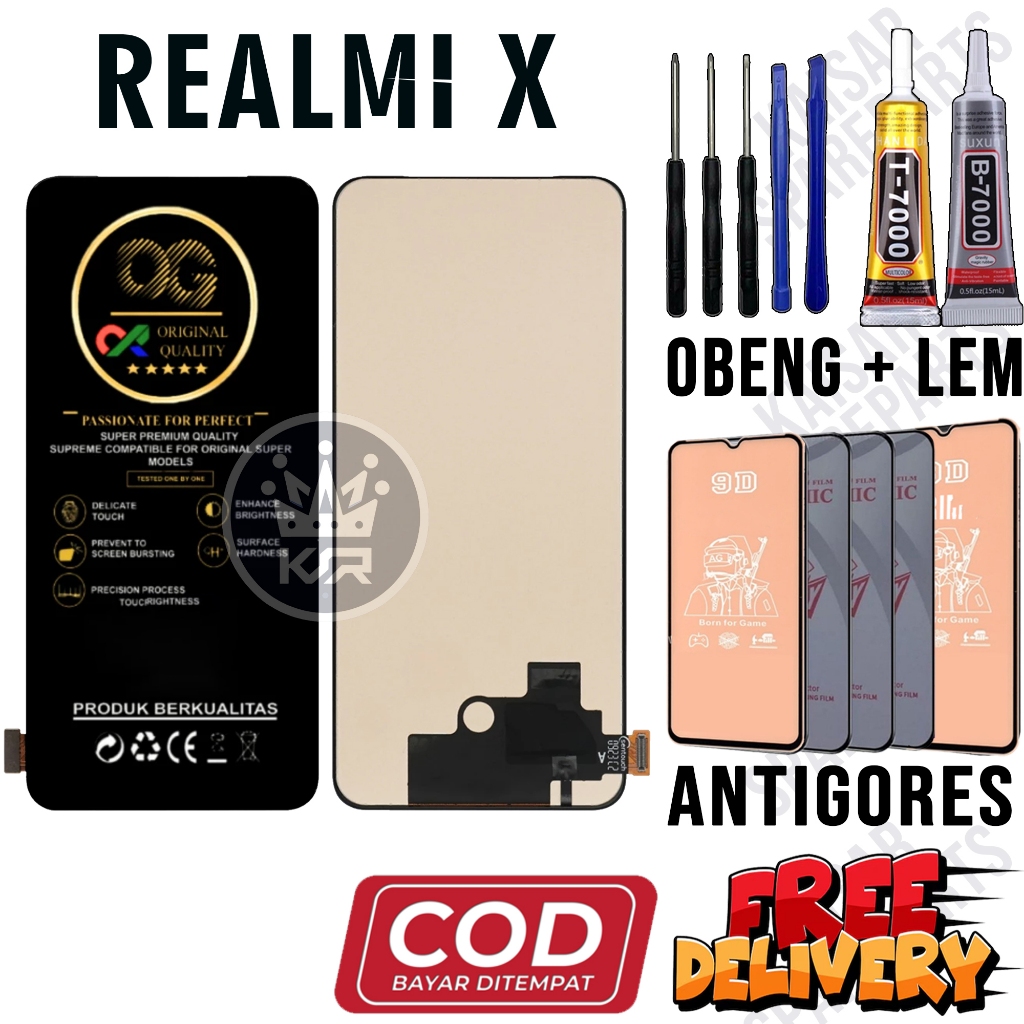 Lcd REALME X Original ORI OEM Quality Lcd Touchcsreen Fullset