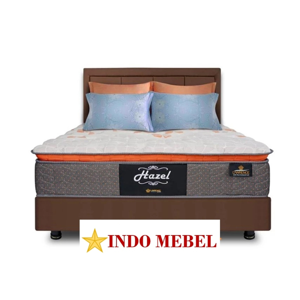 Kasur Spring Bed Hazel LAWRENCE Latex Springbed (Matras Only) Promo Murah Ready Makassar