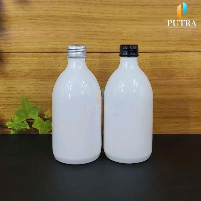 BOTOL ULIR 300 ML ALUMUNIUM / BOTOL PLASTIK PET HS WHITE 300ML