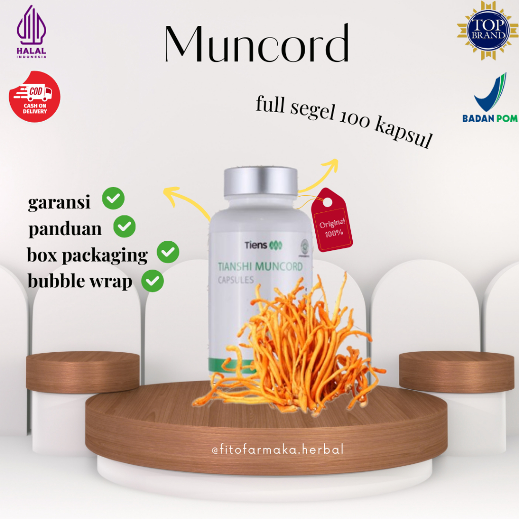 Muncord tiens Tianshi capsules Organik